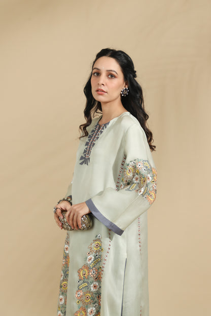 The Sage Meadow Artisanal Kaftan-Style Set