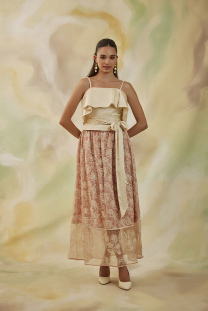 Serene Embroidered Co-ord Set